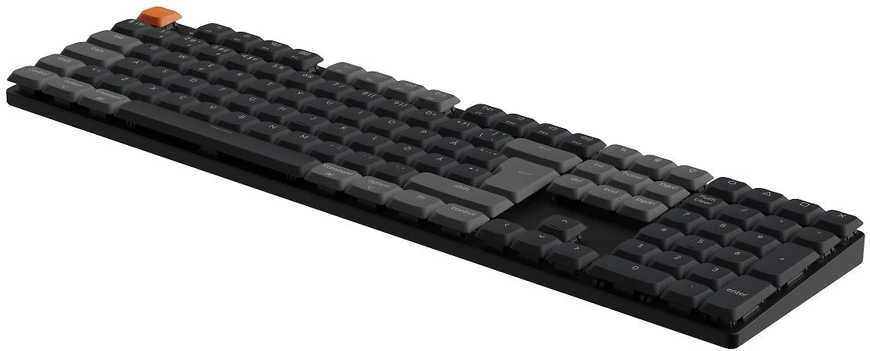 Klaviatūra Keychron K5v2 RGB Aliuminio Hot Swap QMK Keychron Low Profile 2.0 Raudona