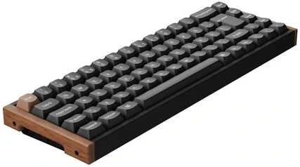 Klaviatūra Keychron K6 HE SE 65 % pelinäppäimistö, musta/puu