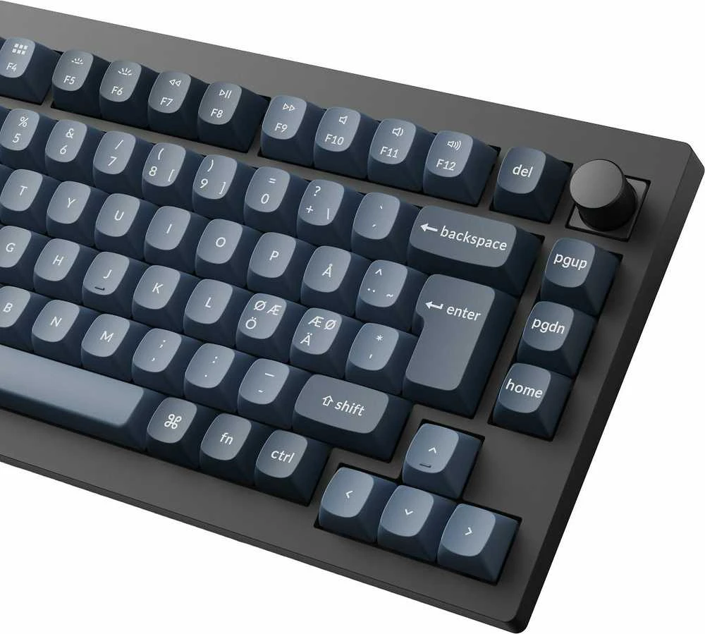 Keychron V1 Max Gateron Raudona Switch Belaidė Klaviatūra