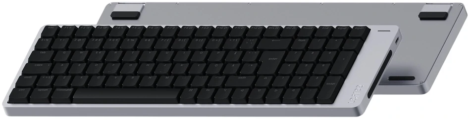 Klaviatūra Usorteret Lofree Flow 2 100 Kailh Pulse Tactile mekaaninen näppäimistö, musta