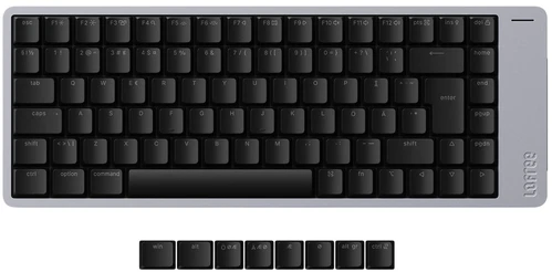 Klaviatūra Lofree Flow 2 84 Kailh Pulse Tactile mekaaninen näppäimistö, musta