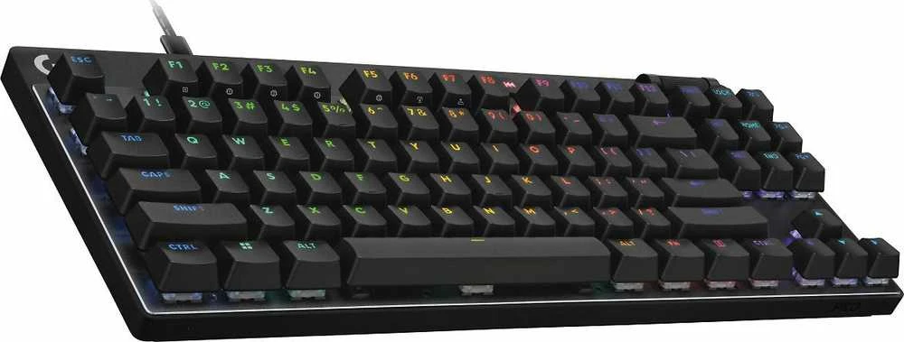 Klaviatūra Logitech G 920-013231, su laidu, USB, Magnetic-mechaninė key switch, QWERTY, LED, Juodas
