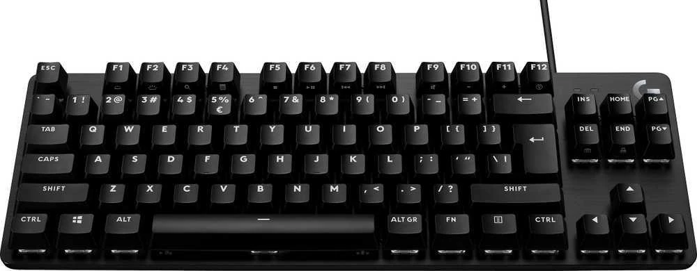 Klaviatūra Logitech G413 TKL SE - Juodas PAN NORDIC/
