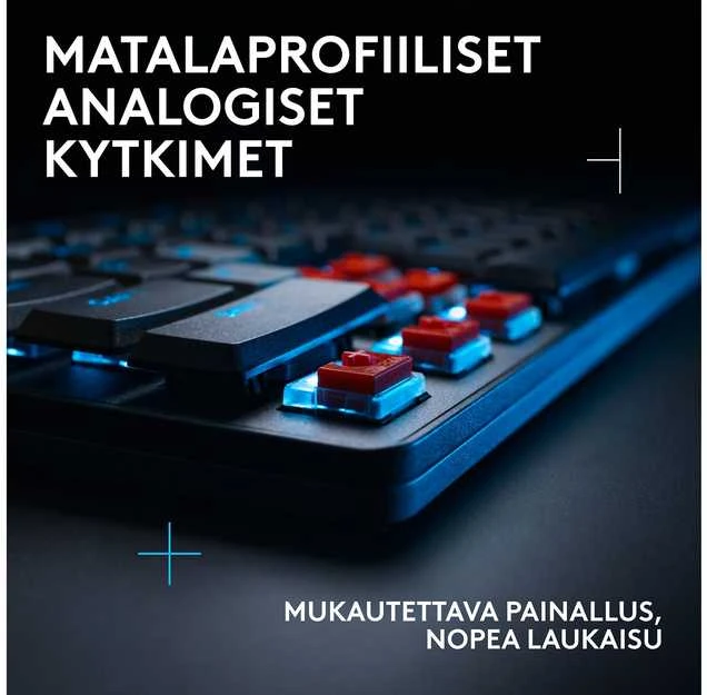 „Logitech G515 TKL Rapid Gaming“ klaviatūra, Šiaurės šalių