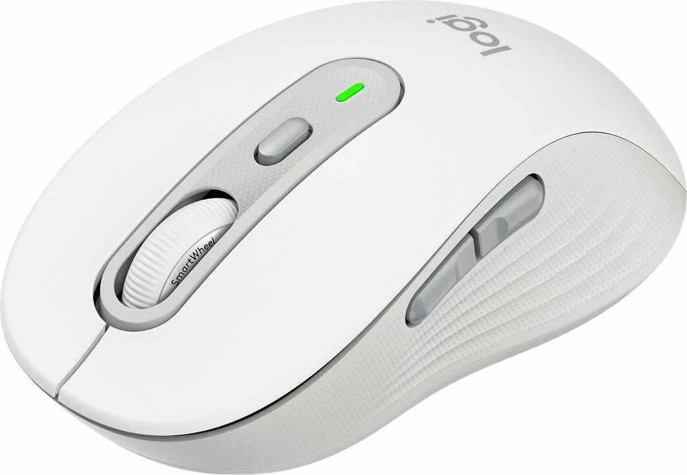 „Logitech Signature Slim“ belaidė klaviatūra ir pelė, MK950, šviesiai balta, NORDIC