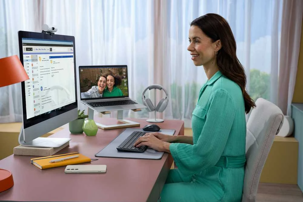 „Logitech Signature Slim“ belaidė klaviatūra ir pelė, MK950, grafitas, Nordic, belaidė