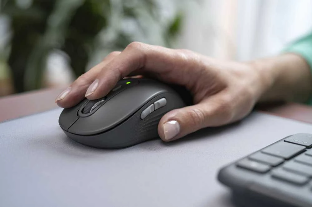„Logitech Signature Slim“ belaidė klaviatūra ir pelė, MK950, grafitas, Nordic, belaidė