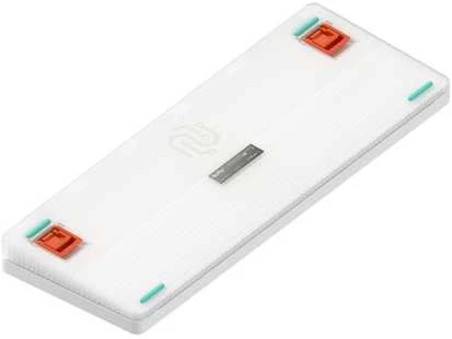 Klaviatūra NuPhy Halo96 V2 mekaaninen näppäimistö, Ionic Baltas, Raspberry-kytkimet