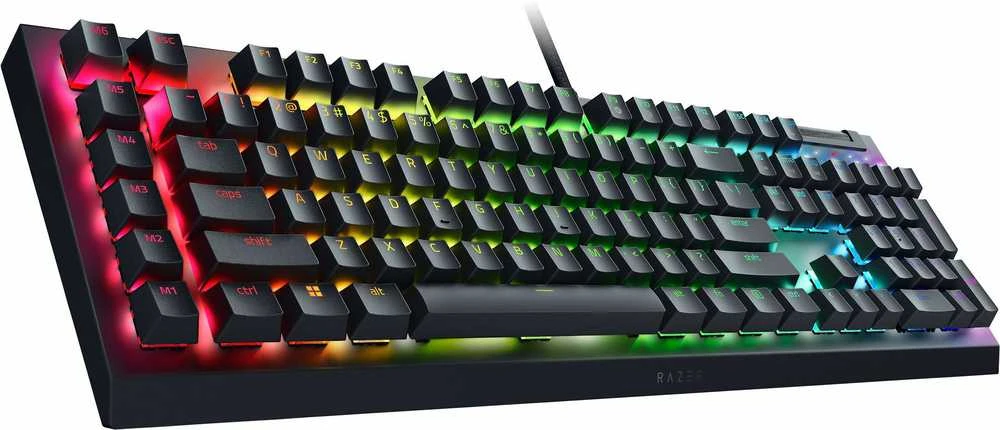 Klaviatūra Razer - Blackwidow V4 X - žalias jungiklis - Nordic