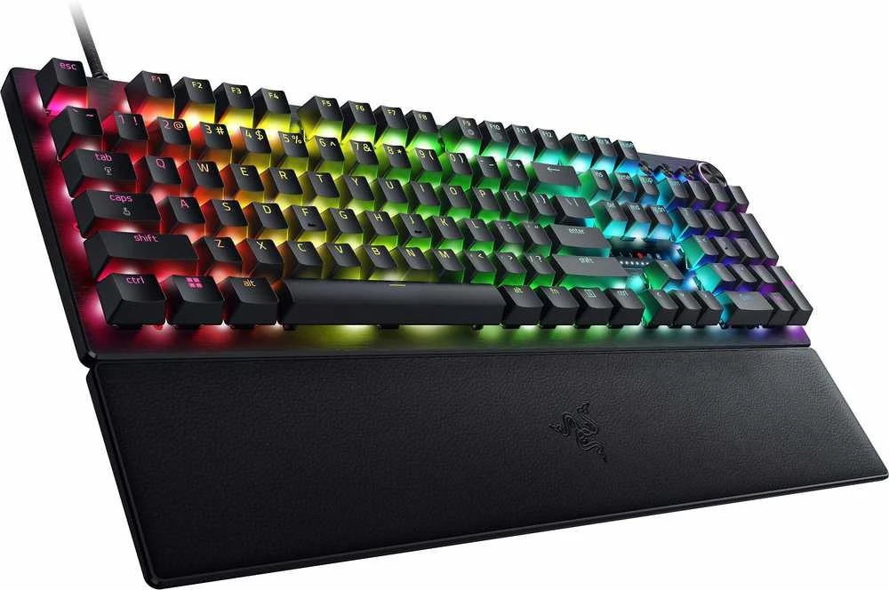 Razer | Klaviatūra žaidimams | Huntsman V3 Pro | Klaviatūra žaidimams | su laidu | Nordic | Juodas | Analog Optical