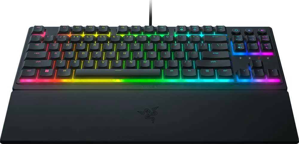Razer | Ornata V3 Tenkeyless | Mechaninė klaviatūra žaidimams | su laidu | RGB LED pašvietimas | NORD | Juodas