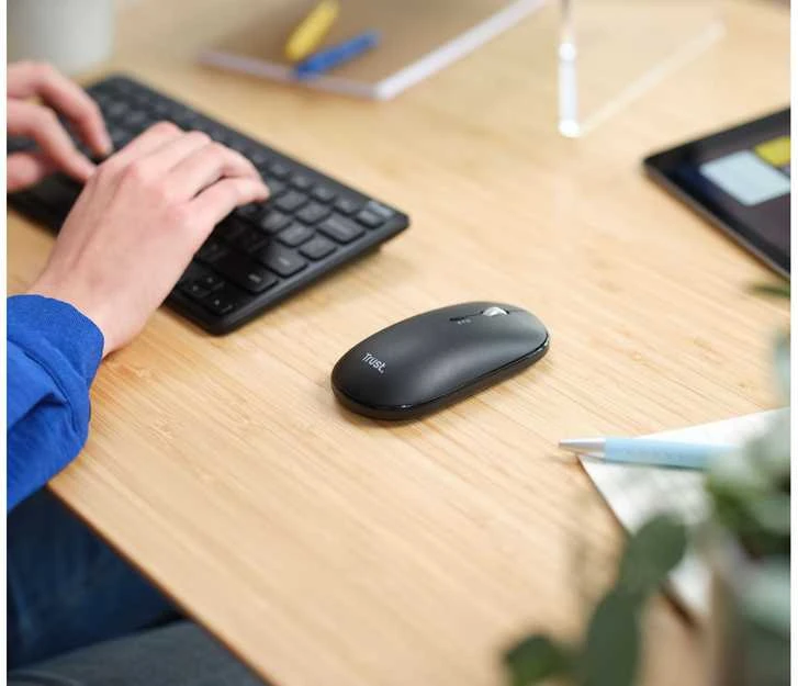 Trust Computer Products TRUST LYRA BELAIDĖ „Bluetooth BT“ USB KLAVIATŪRA IR PELĖ, KELIAMS ĮRENGINIAMS, EKO (ND)