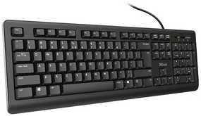 Klaviatūra Trust Computer Products „Trust Primo“, viso dydžio (100 %), laidinis, USB, membraninis, juodas