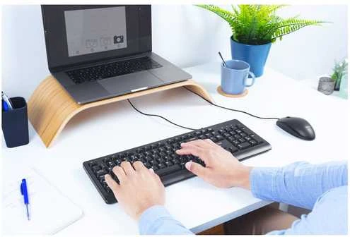Klaviatūra Trust Computer Products „Trust Primo“, viso dydžio (100 %), laidinis, USB, membraninis, juodas