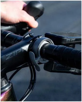 Knog Oi Prima Primer Small soittokello, harmaa