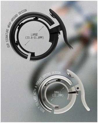 Knog Oi Prima Primer Small soittokello, harmaa