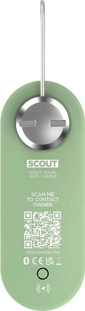 Knog Scout Travel varashälytin ja paikannin, Apple iOS, vihreä