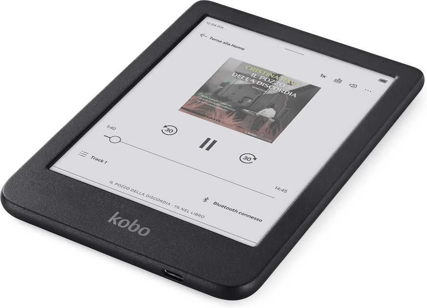 Rakuten Kobo Clara Colour e-book reader Jutiklinis ekranas 16 GB Wi-Fi Juodas