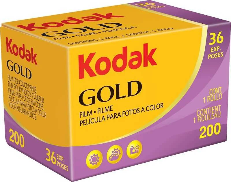 Fotojuosta Kodak Gold 200/36 kadrai