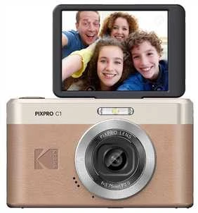 „Kodak PixPro C1 Raudona“ + 16 GB atminties kortelė