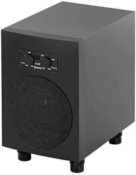 Kompiuterio kolonėlės ADAM Audio Sub8 – aktyvus žemųjų dažnių garsiakalbis
