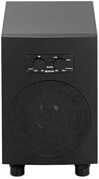 Kompiuterio kolonėlės ADAM Audio Sub8 – aktyvus žemųjų dažnių garsiakalbis