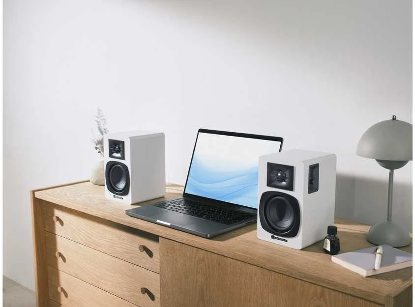 Kompiuterio kolonėlės Audio-Technica SP3X aktyvios kolonėlės, baltos