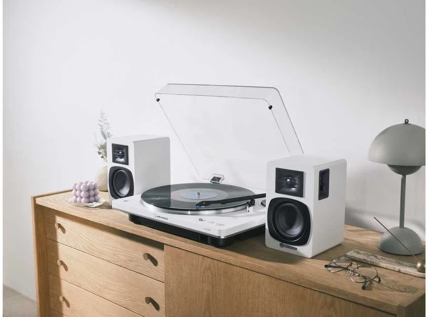 Kompiuterio kolonėlės Audio-Technica SP3X aktyvios kolonėlės, baltos