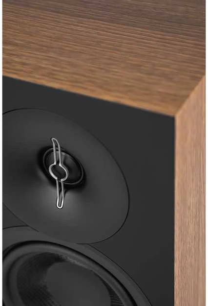 Kompiuterio kolonėlės Kolumna Elac Elac Debut, 2 juostų, laidinis, 120 W, 42 - 38000 Hz, 6 O, Juodas, Riešutmedžio
