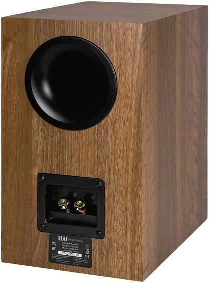 Kompiuterio kolonėlės Kolumna Elac Elac Debut, 2 juostų, laidinis, 120 W, 42 - 38000 Hz, 6 O, Juodas, Riešutmedžio