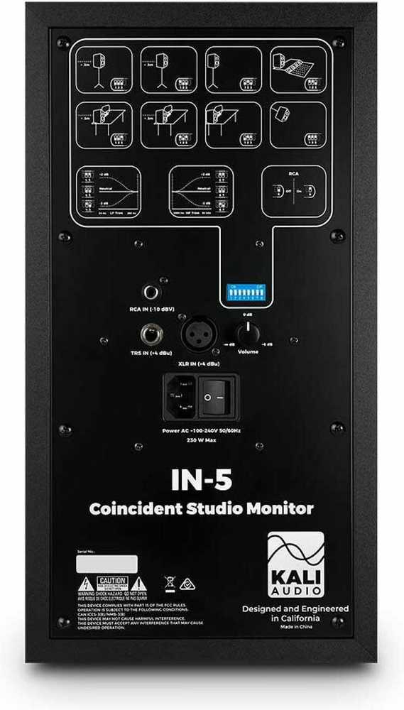 Kali Audio IN-5 kolonėlė, Juoda