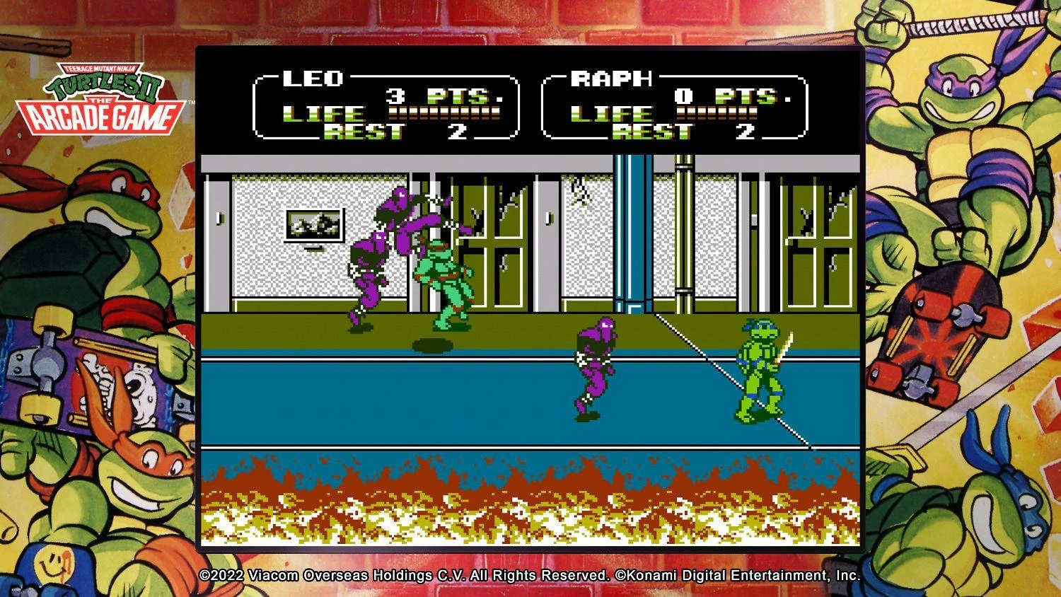 Konami Teenage Mutant Ninja Turtles: The Cowabunga Collection PS4