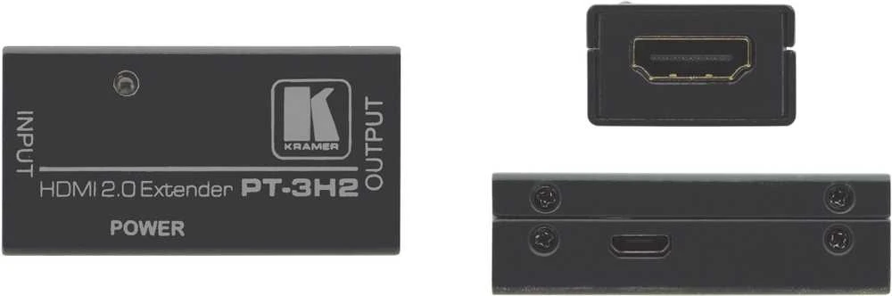 Kramer PT-3H2 HDMI signalo stiprintuvas su jungtimis