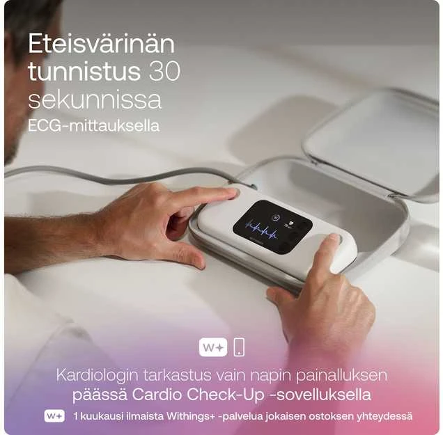 Kraujospūdžio matuoklis Withings Bpm Vision AFib BT balta