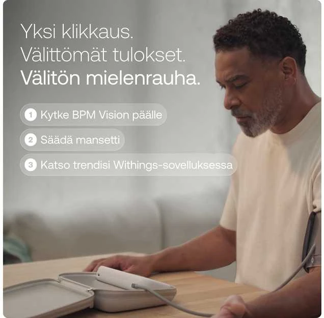 Kraujospūdžio matuoklis Withings Bpm Vision AFib BT balta