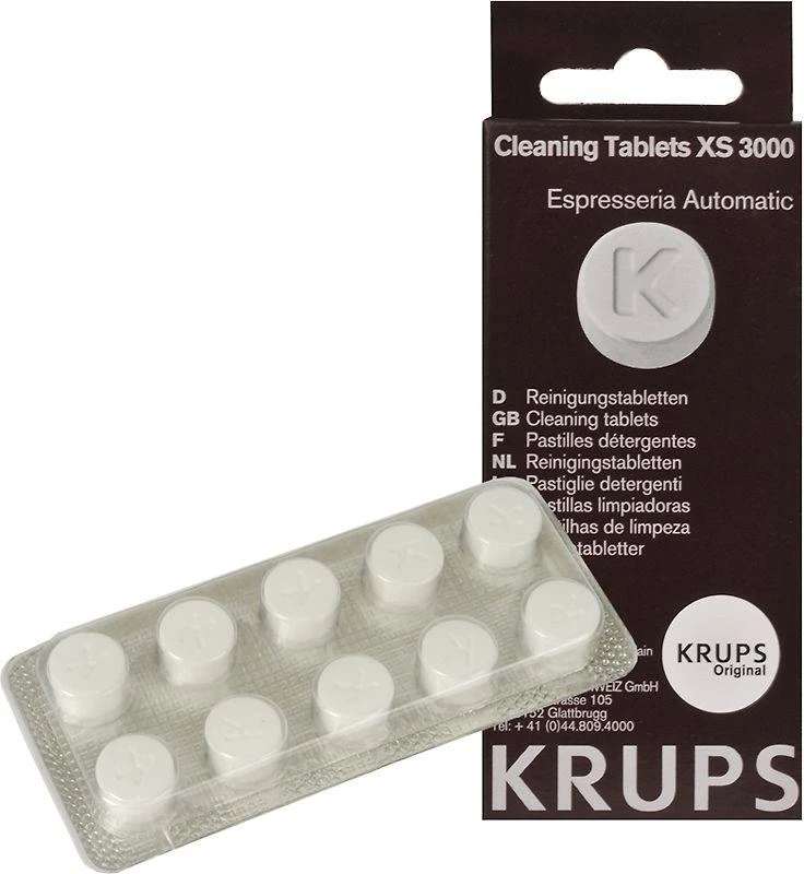 Krups valymo tabletės XS3000 (10 vnt.)