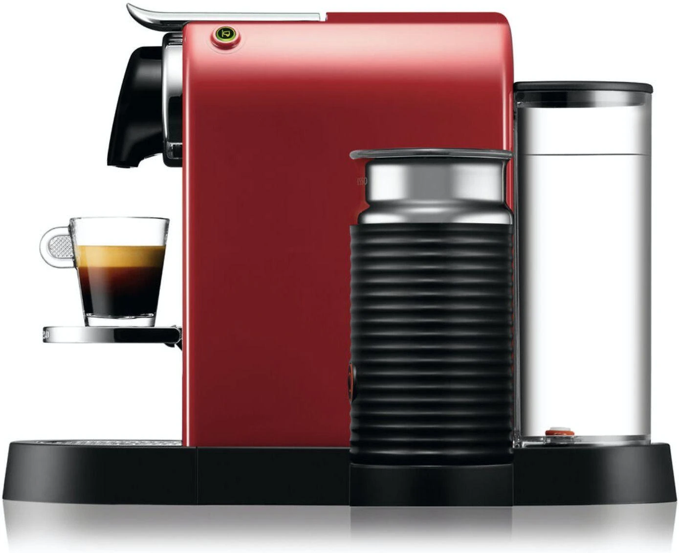 Kavos aparatas Krups XN7615 Nespresso Citiz&Milk kavos kapsulių aparatas, raudonas