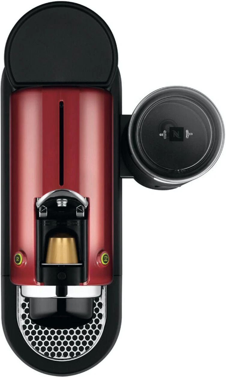 Kavos aparatas Krups XN7615 Nespresso Citiz&Milk kavos kapsulių aparatas, raudonas