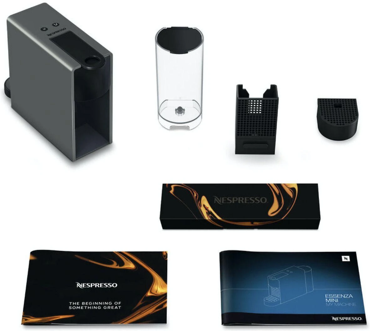 Krups Essenza Mini XN110B10 Kapsulinis kavos aparatas 0,6 L Pusiau automatinis