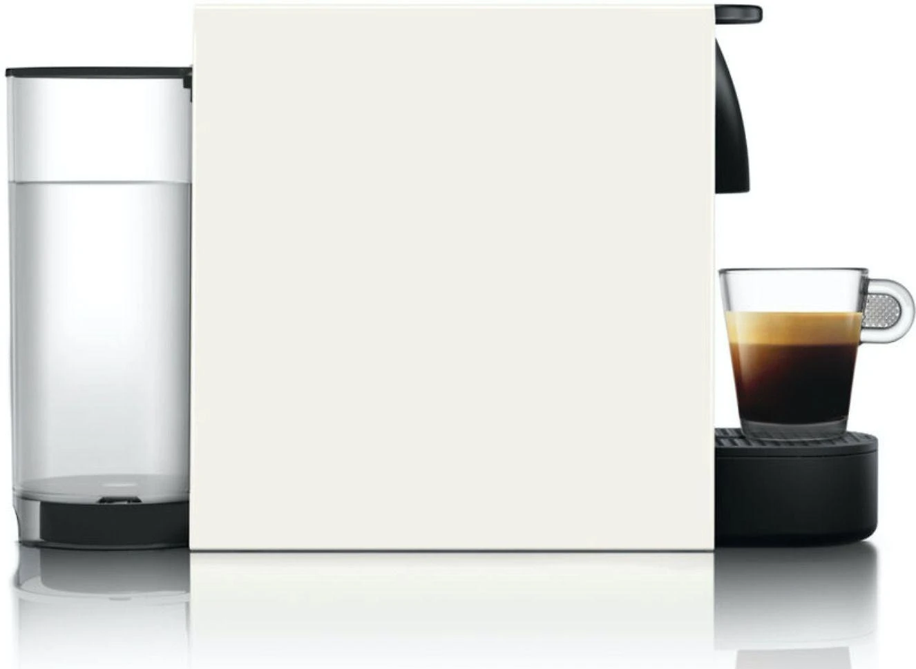 Kavos aparatas kapsulinis Krups Nespresso Essenza Mini XN1101 (1260W, baltos spalvos)