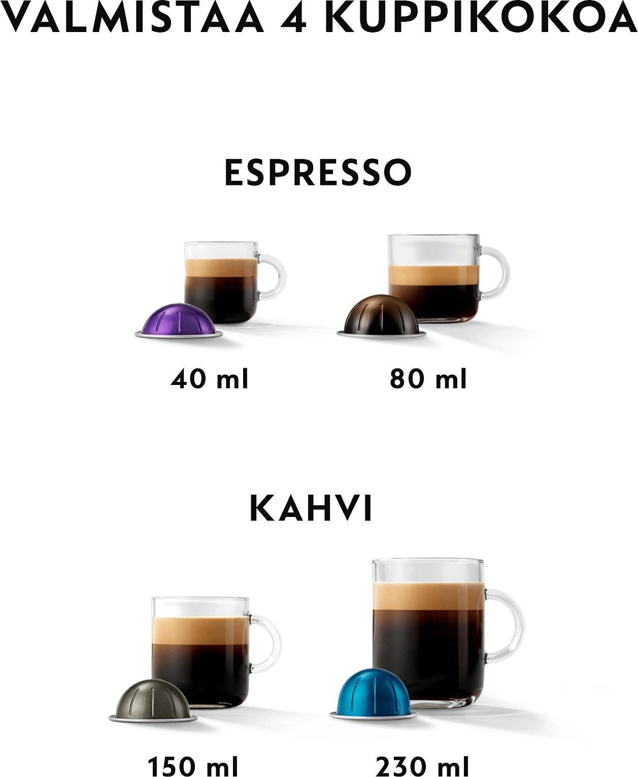 Kavos aparatas Krups Nespresso XN920410 Vertuo Pop aqua mint