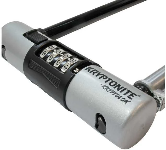 Kryptonite KryptoLok Combo U-lukko, 10 x 20,3 cm