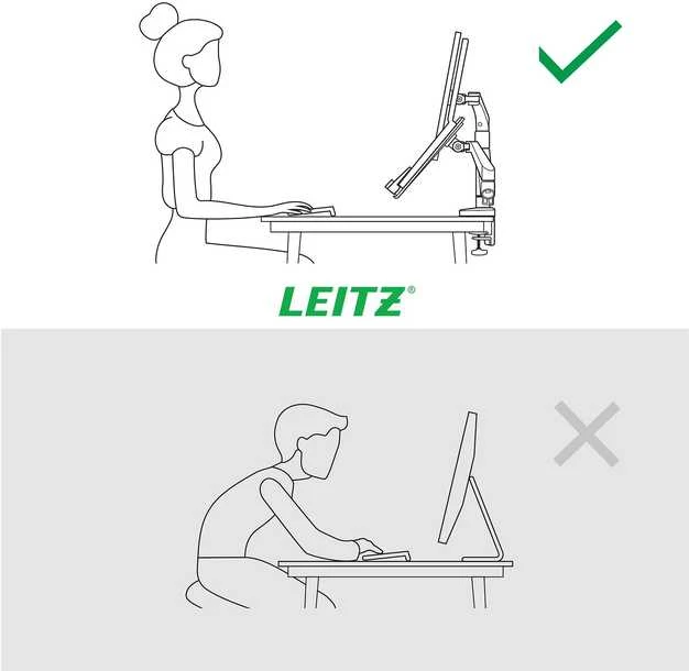 Leitz Laikiklis biurkowy na monitorius 17" - 32" i laptopa (65380085)