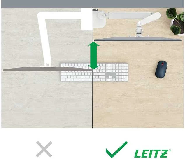 Leitz Laikiklis biurkowy na monitorius 17" - 32" i laptopa (65380085)
