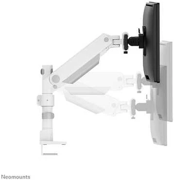 Laikiklis NEOMOUNTS DS65S-950WH2 FULL MOTION DESK MONITORIUS ARM FOR 24-34" SCREENS - Baltas
