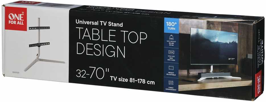 Laikiklis One For All One for All 70'' TV Stand Design Table Top light