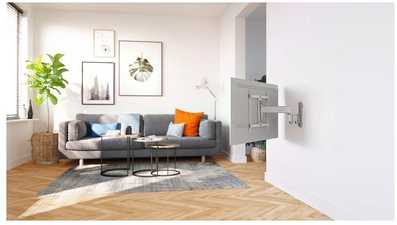 Laikiklis Vogels TVM 3445 Comfort Wandhalterung Weiss für TVs 32-65"