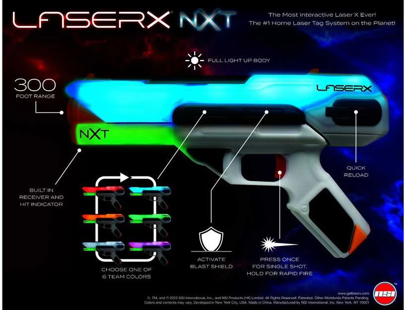 Laser X lazerinis X Lazeris X - NXT dvigubas (20407)