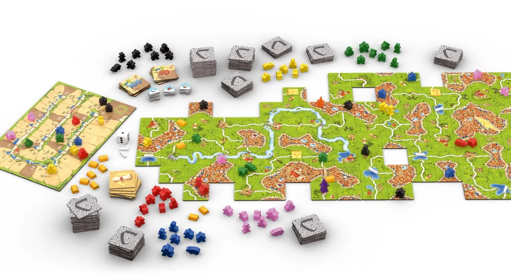 Stalo žaidimas Carcassonne Big Box (2025), suomių k.