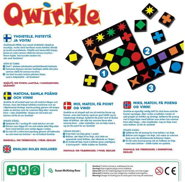 Lautapelitfi Qwirkle Lautapeli